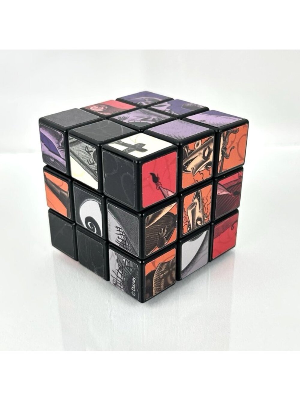 Disney’s The Nightmare Before Christmas Rubiks Cube Unsolved No Instructions
